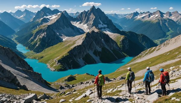 La randonnée en altitude procure un sentiment de liberté total