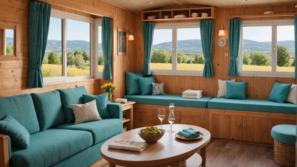 Découvrez le confort d'un mobil home avec spa en provence