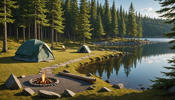 3 campings avec sanitaires privés sur emplacement pour vos prochaines vacances